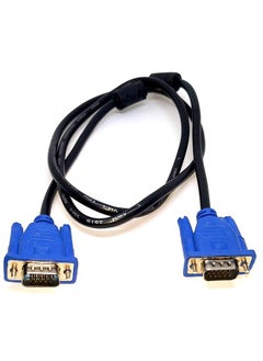 Taimi VGA Cable Male to Male 1.5 Meter for PC, Monitor, Projector - Black/Blue  - Image 4