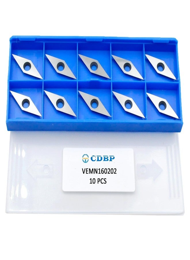 CDBP Diamond Carbide Replacement Insert cutter for woodturning, 10 x 28- Dia4.3mm with Sharp Point Indexable carbide cutter fits For Detailer Wood Turning Tools, 10pcs - Image 1
