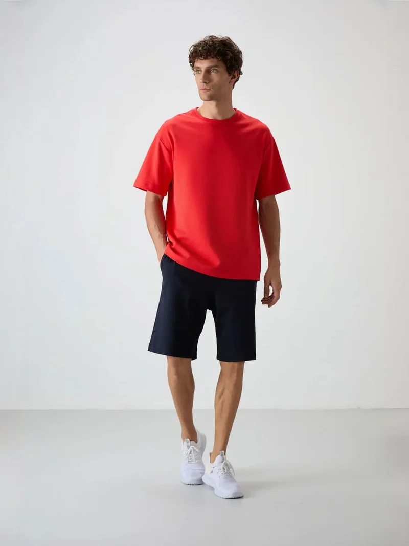 TOMMYLIFE TOMMY Oversized T-Shirt And Shorts Set
