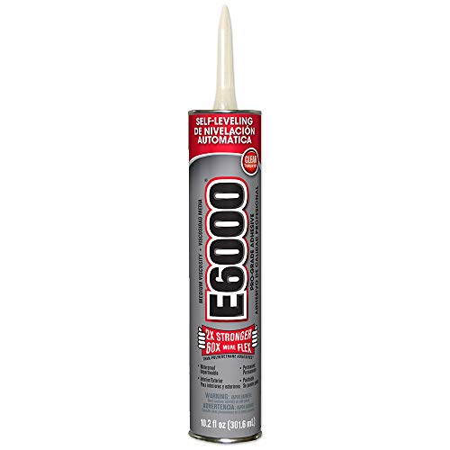 E6000 232021 Medium Viscosity Cartridge, 10.2-Ounce, Clear - Image 1