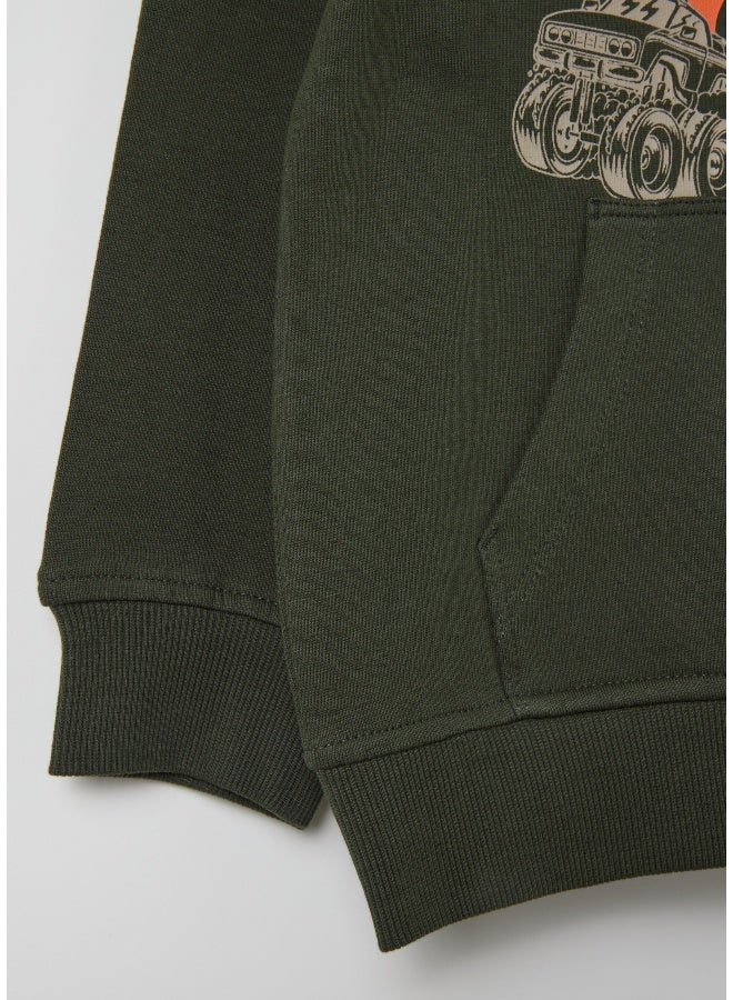 Ovs Sweatshirt with hood and ''N. YORK CITYâ€ print - Image 3