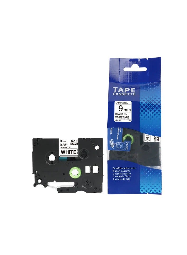 AIMO Laminated Labeling Tape for Brother P-Touch H-110 Label Printer