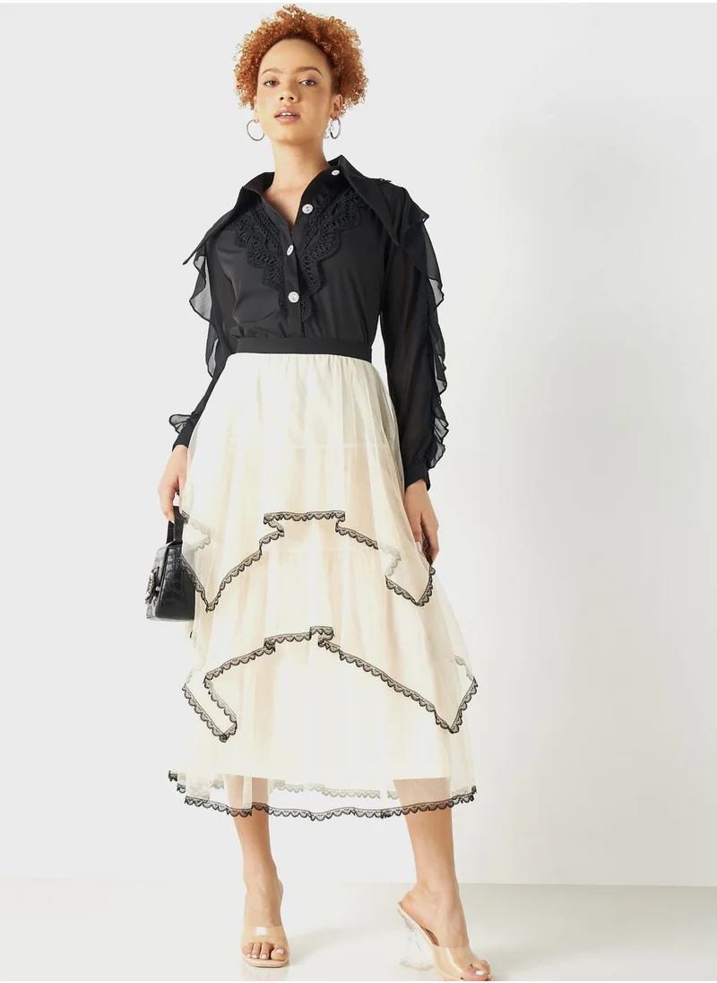 2Xtremz Ruffle Tiered Skirt