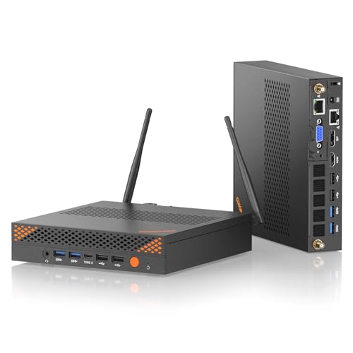 origimagic A2 Mini PC Workstation PC with VGA Port, Core i9 13900HK(Up to 5.4GHz), 32GB DDR5 1TB NVMe SSD, 8 USB A Ports/HDMI/DP(4K@144Hz)/USB C, WiFi 6, BT5.2, Home Business Mini Computers - Image 1