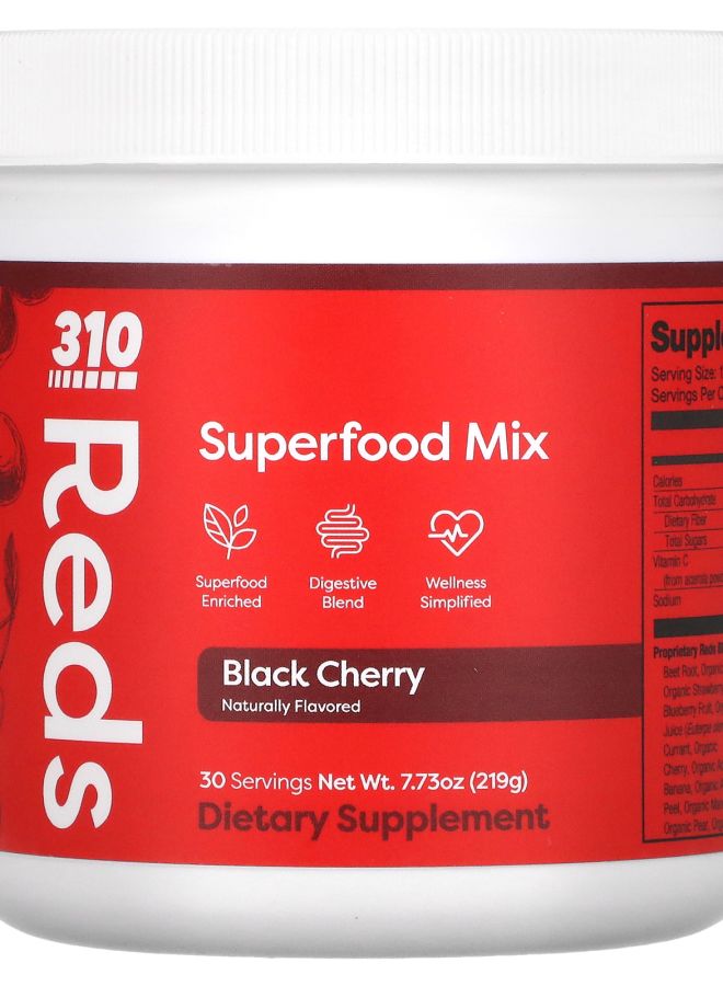 Reds Superfood Mix Black Cherry 7.73 oz (219 g)