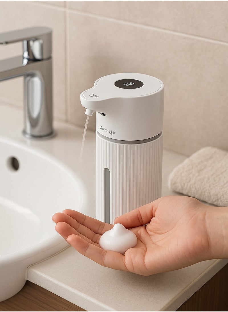 Goaltage - Soap Dispenser with Adjustable Foam Levels, Wide Compatibility, Infrared Sensor, Rechargeable, Waterproof Design and Touch-Less Functionality Foam Lux Automatic - Image 1