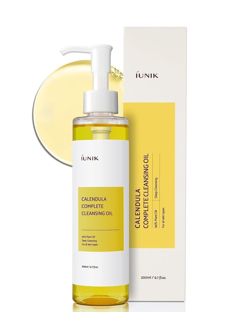 آي يونيك زيت منظف آذريون كامل 6.7 أونصة سائلة 200 مل