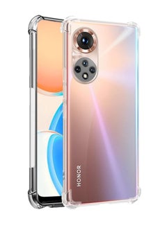 Generic Case for Honor 50  Case Clear TPU Four Corners Protective Cover Transparent Soft  - Image 1