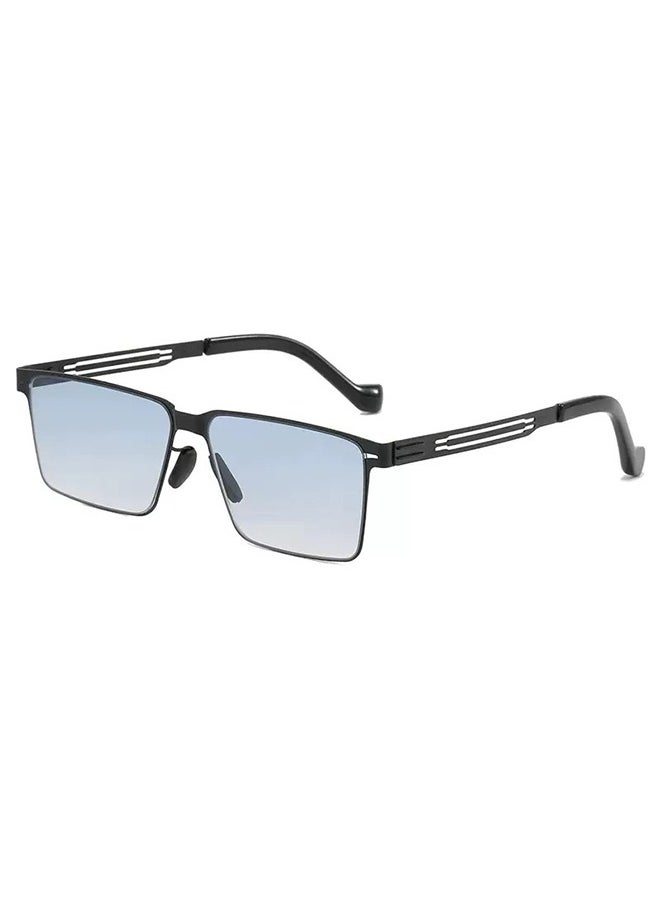 New Release: Unisex Photochromic Night Driving Sunglasses - Trending Square Frame with Ultra-Thin Light Intelligent Transition  Technology