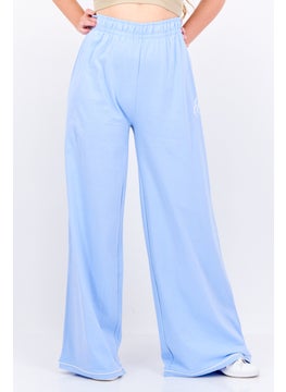 Women Loose Fit Brand Logo Wide Leg Pants, Light Blue - pzsku/Z4620F3C68D313E4B19C4Z/45/_/1738161607/df667dda-a52d-49d7-a5e7-1d564fb71579