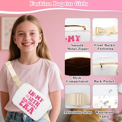 Pounira 12th Birthday Gifts for Girls,12 Year Old Girl Birthday Gifts,12 Year Old Girl with Glass Cup Cap Bag, Happy 12 Birthday Decorations for Daughter, Granddaughter, 2026 Cool Things for 12yr Girls - Image 5