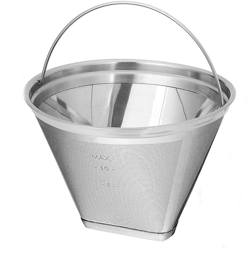 YEOSEN Coffee Filter 4 Cone Coffee Filter Reusable fit for Cuisenart Ninja Hamilton Beach Brewer Not Applicable to Ninja CE251Ninja CF200