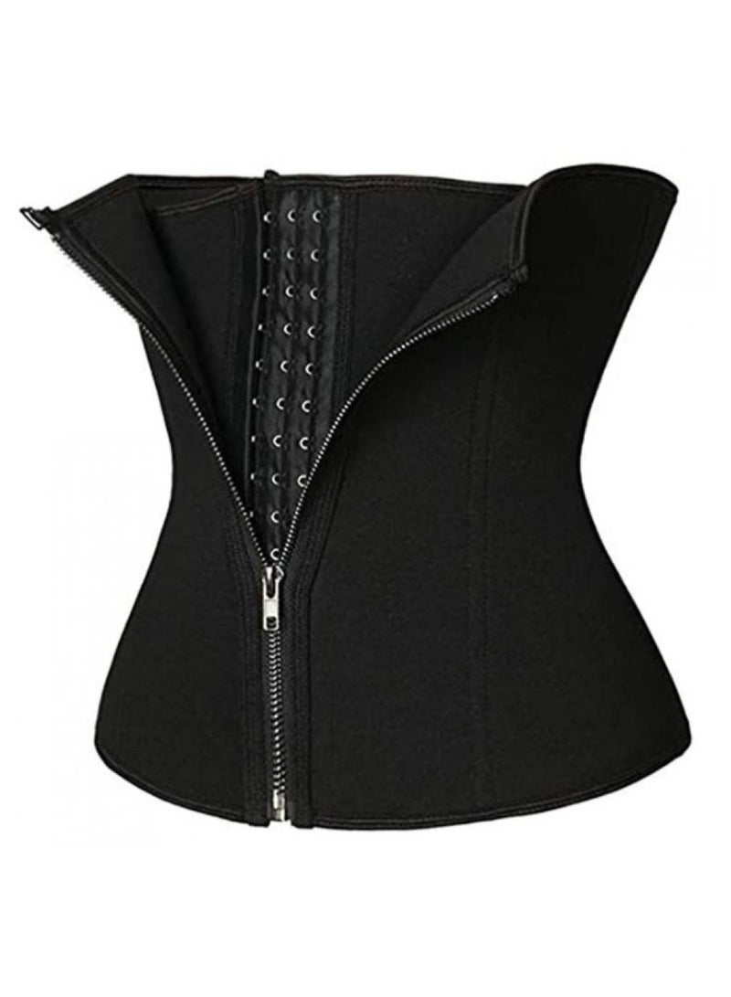 Alissa Women's Double Control Waist Trainer Corset Body Shaper Tummy Control Vest Line Training Belt Slimming Shirt Training Vest Yoga Belt (XL) - Image 2