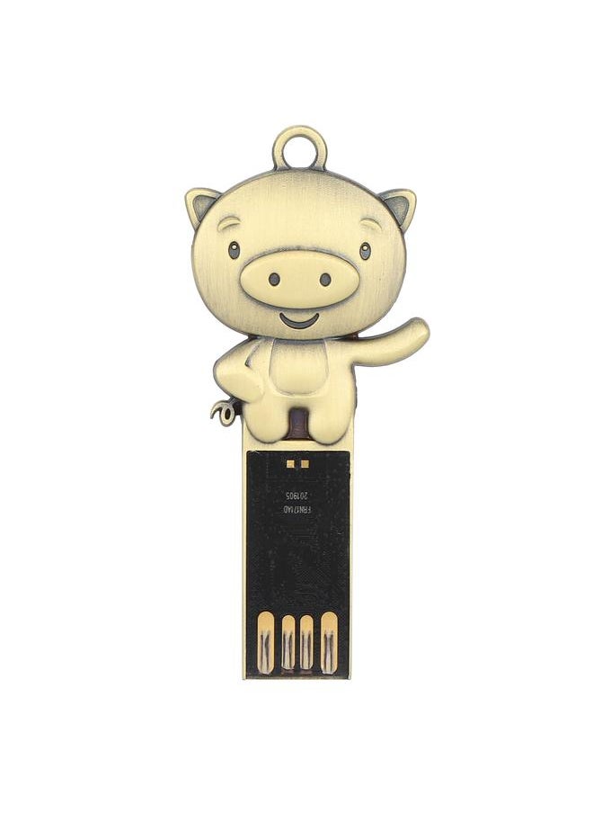 Thoraya Metal 2.0 USB Flash Drive Portable Waterproof Metal Drive Storage Memory Stick 128GB  - Image 1