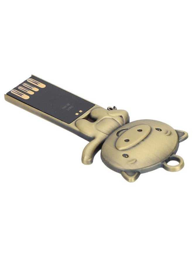 Thoraya Metal 2.0 USB Flash Drive Portable Waterproof Metal Drive Storage Memory Stick 128GB  - Image 3
