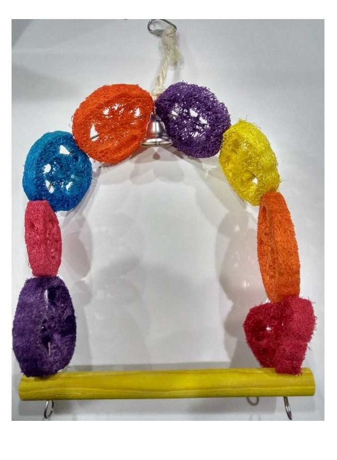 Natural And Clean Bird Toy 36x23 Cm