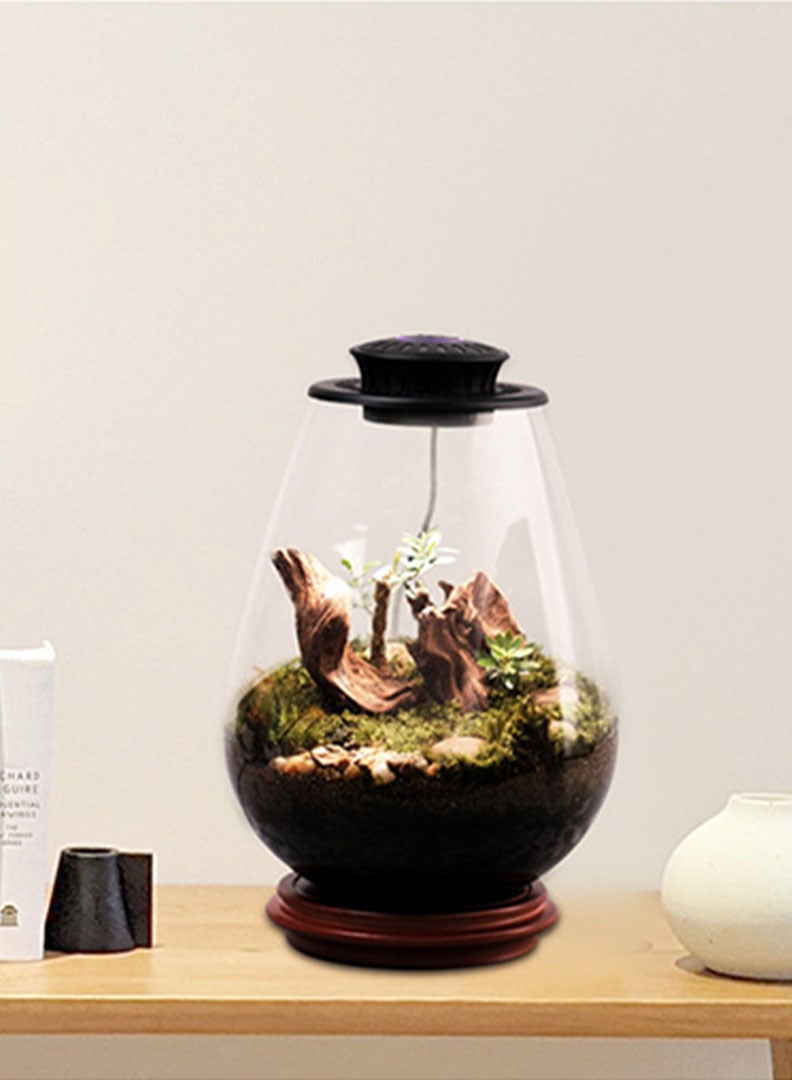 غطاء بقطر 125مم مع انارة و مؤقت خاصة باحواض الاسماك و التيراريوم - Image 5