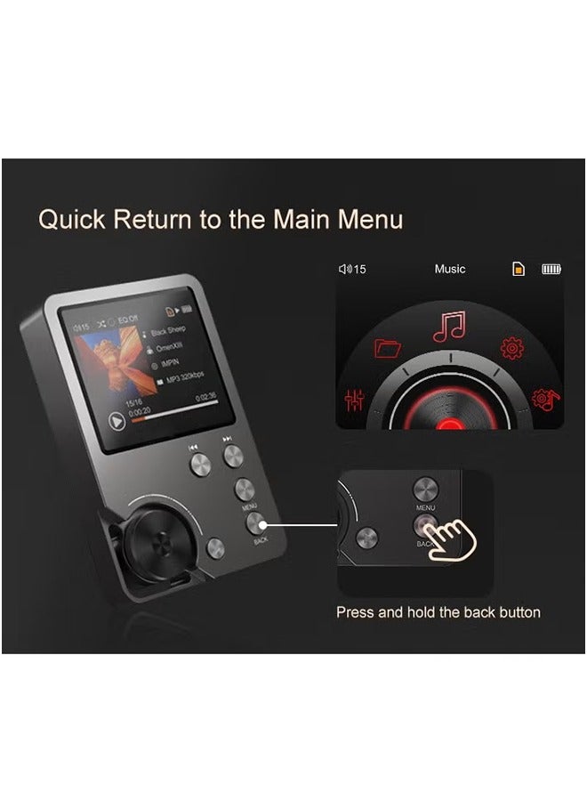 High Quality Lossless MP3 Player MECHEN M30 HiFi With 64GB  Memory Card Support - Image 2