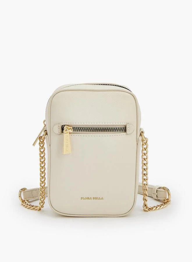 Flora Bella By Shoexpress Flora Bella Solid Crossbody Bag with Adjustable Strap