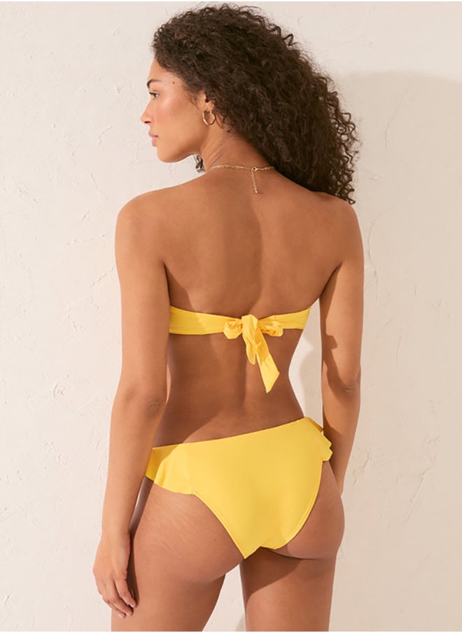 women'secret Classic Bikini Panty With Ruffle  - Image 5