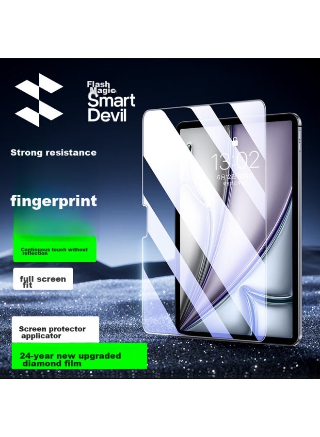 Smartdevil Tempered Glass Screen Protector For Ipad Air 6, 11-inch Model, Apple M2 Tablet, Full Coverage, Shatterproof, Anti-fingerprint, Hd Protective Film - Image 1