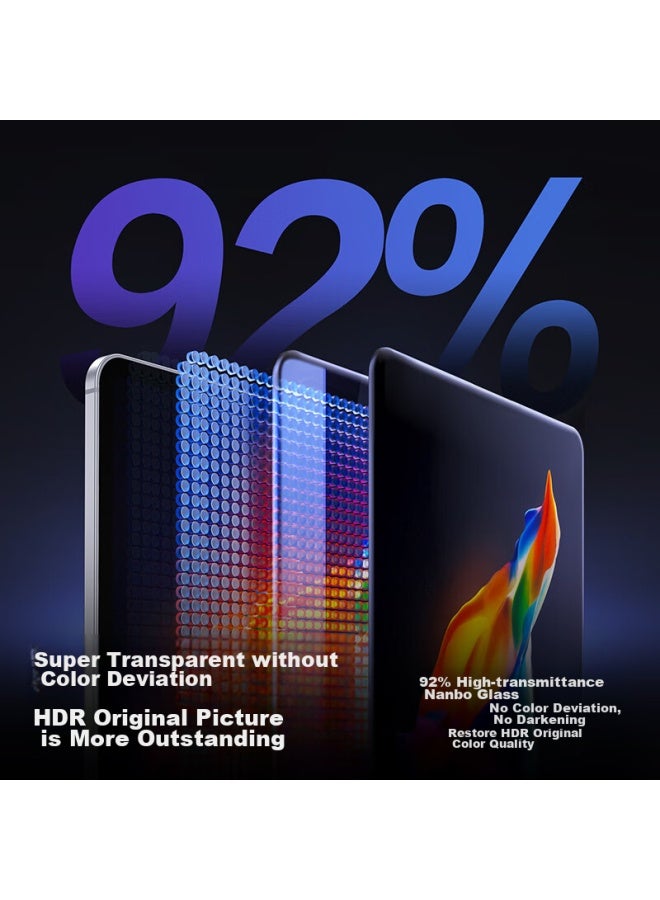 Smartdevil Tempered Glass Screen Protector For Ipad Air 6, 11-inch Model, Apple M2 Tablet, Full Coverage, Shatterproof, Anti-fingerprint, Hd Protective Film - Image 4