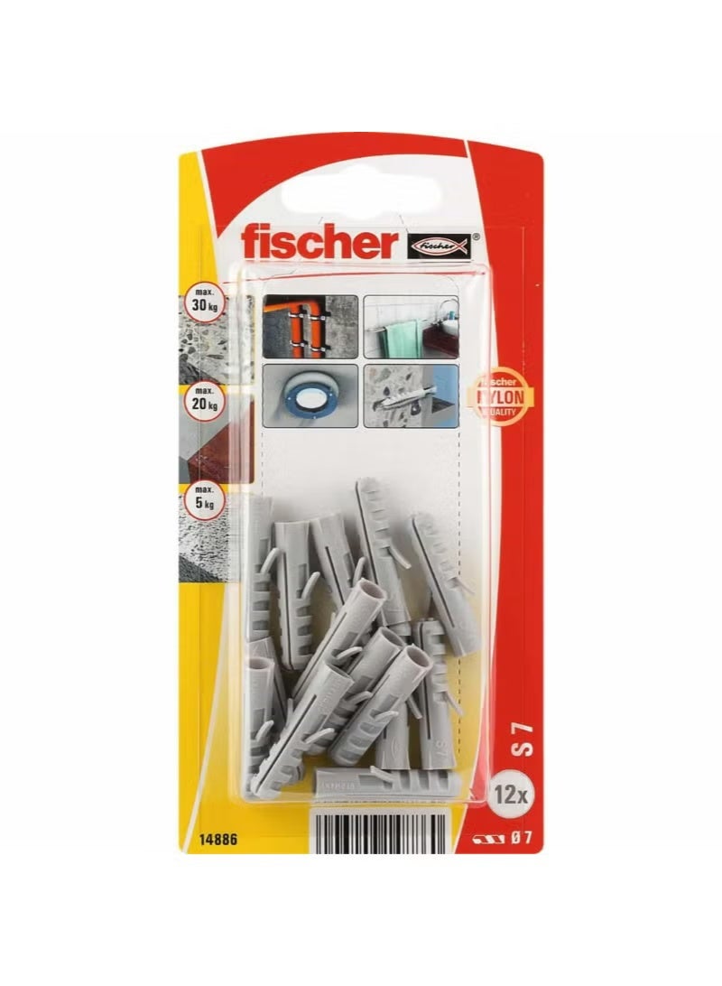 فيشر قابس توسعة فيشر S7، 12 قطعة، نفطة S-7 KP 14886