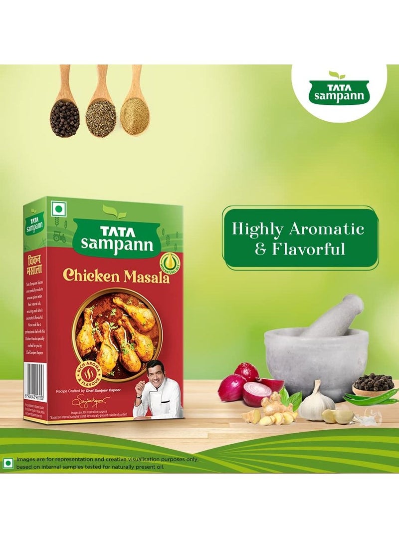 Chicken Masala with Natural Oils Crafted by Chef Sanjeev Kapoor 100g