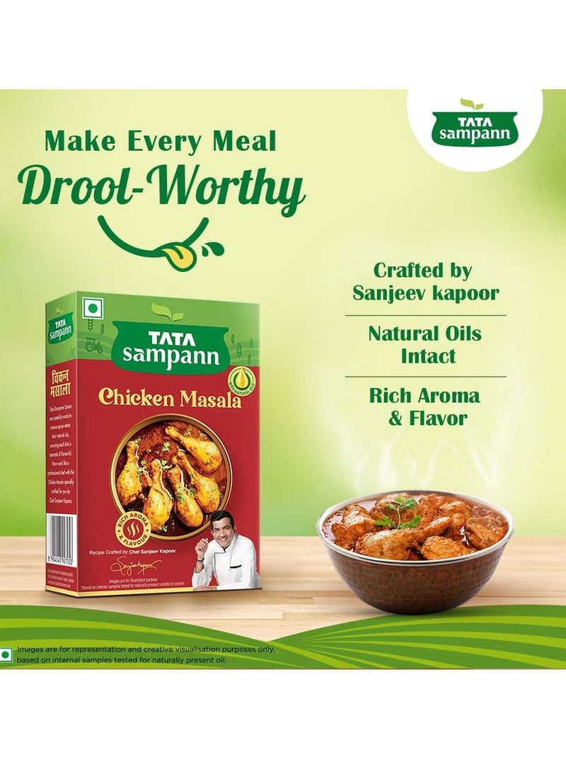 Chicken Masala with Natural Oils Crafted by Chef Sanjeev Kapoor 100g