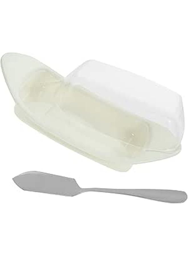 Multifunctional Butter Dish With Lid Elegant Kitchen Storage Box - Image 1