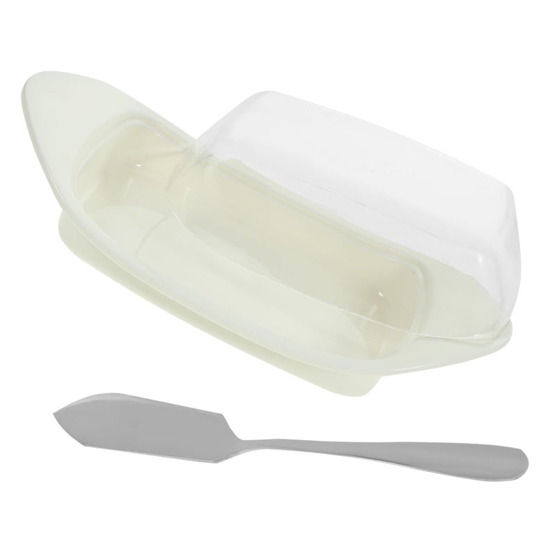Multifunctional Butter Dish With Lid Elegant Kitchen Storage Box - Image 2