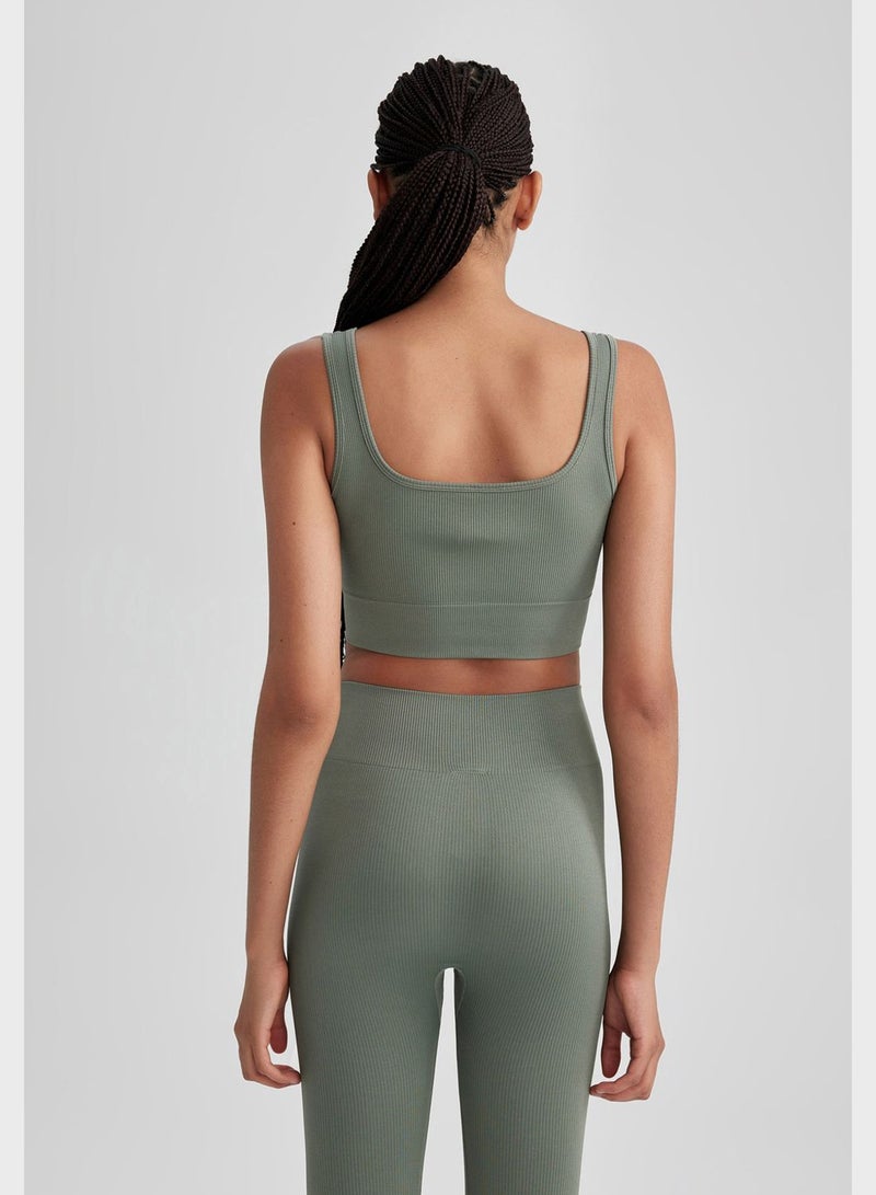 DeFacto Square Neck Seamless Bra  - Image 2