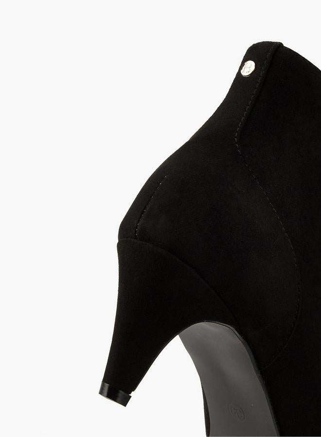 Flora Bella By Shoexpress Women's Cone Heel Slip-On Ankle Boots - Image 5