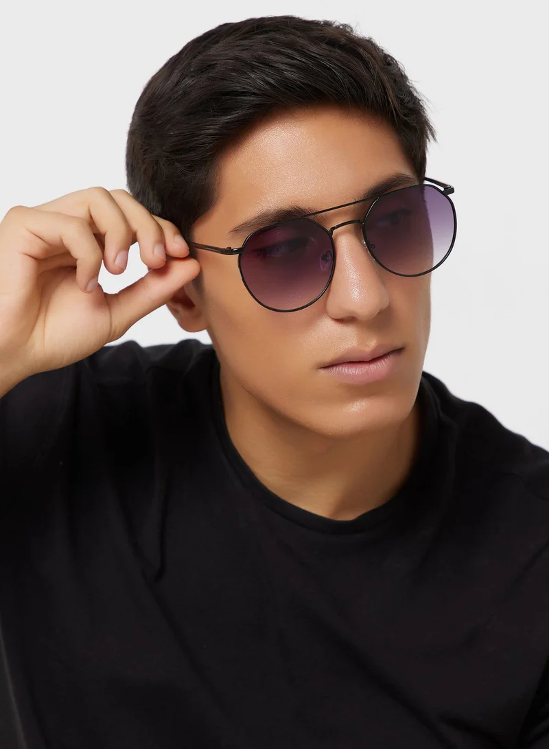 Seventy Five Casual Round Sunglasses
