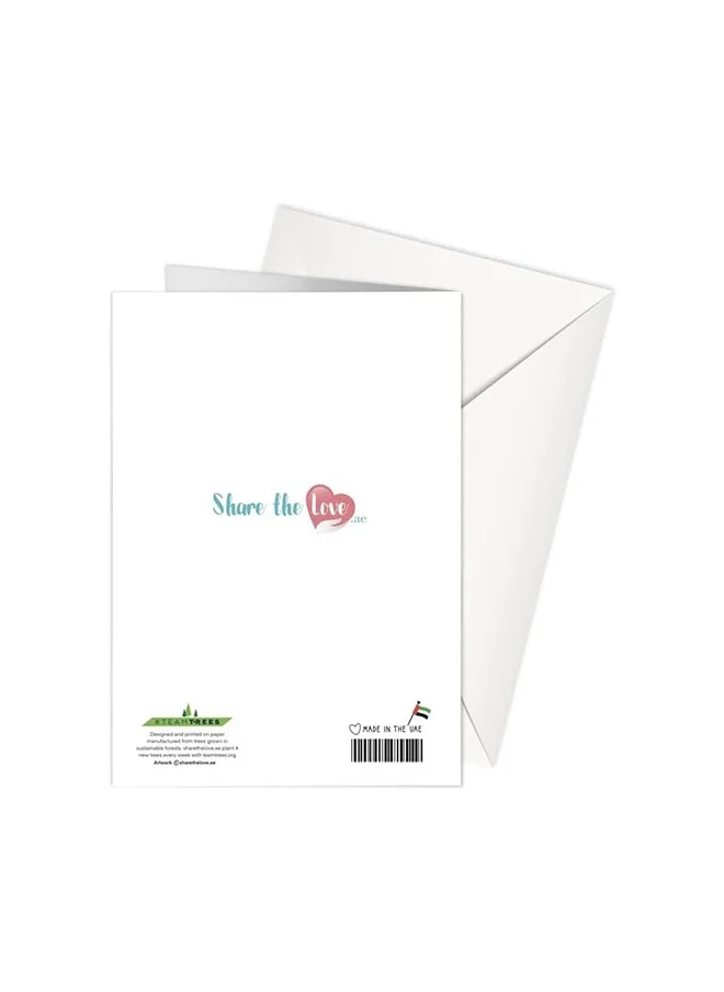 Share the Love Happy Valentine's Beautiful - Valentine's Day Greeting Card