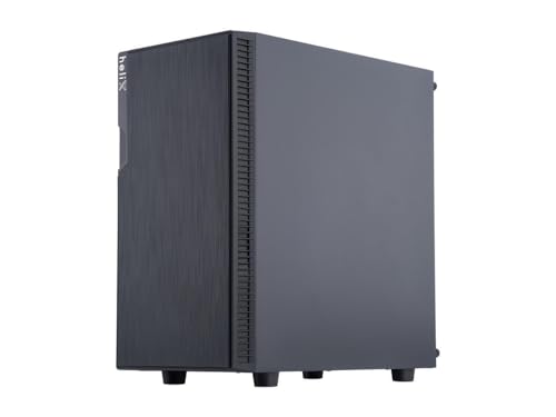 Rosewill FBM-X2-400-HELIX Micro ATX Mini Tower Desktop Gaming & Office PC Computer Case with Pre-Installed 400W Power Supply, 240mm AIO Support, 2X USB 2.0, 1 USB 3.0 - Image 3