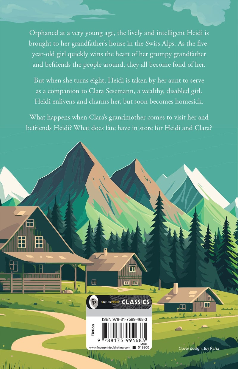 Heidi | Authored by Johanna Spyri | Published by Fingerprint! Publishing | Paperback - Image 2