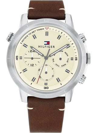 Men's Analog Round Shape Leather Wrist Watch 1792102 - 46 Mm - pzsku/Z462292F45ED992953B5EZ/45/_/1706608438/56b5b827-ff2a-46a0-b849-f18800a71351