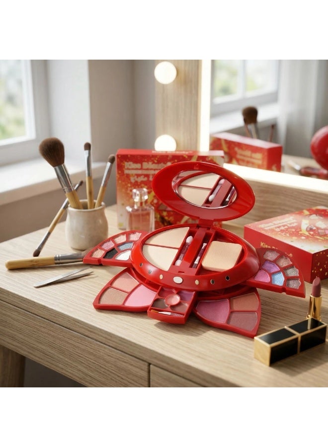 Kiss Beauty Fashion Make-Up Kit | Fresh & Flawless Look | Romantic Makeup Gift Set - Image 4
