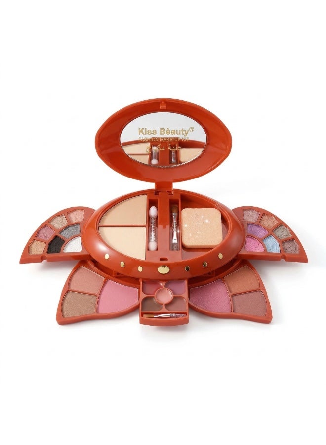 Kiss Beauty Fashion Make-Up Kit | Fresh & Flawless Look | Romantic Makeup Gift Set - Image 1