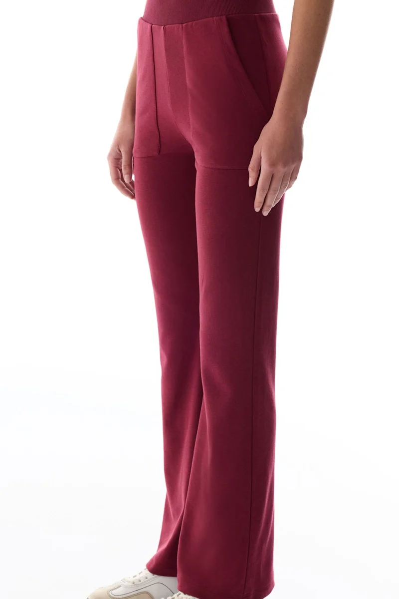 بنتي PENTI Ribana Detail Flare Sweatpants