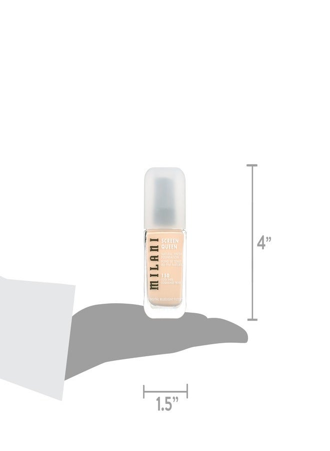 MILANI Milani Screen Queen Foundation - 370 Golden Tan 30ml - Image 5