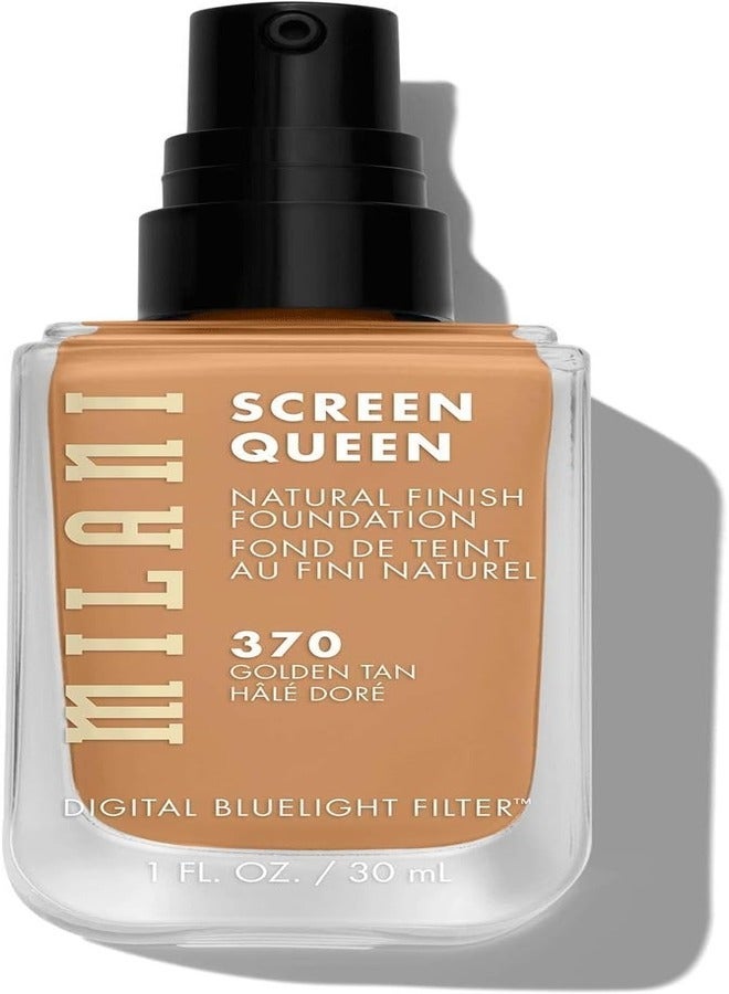 MILANI Milani Screen Queen Foundation - 370 Golden Tan 30ml - Image 4