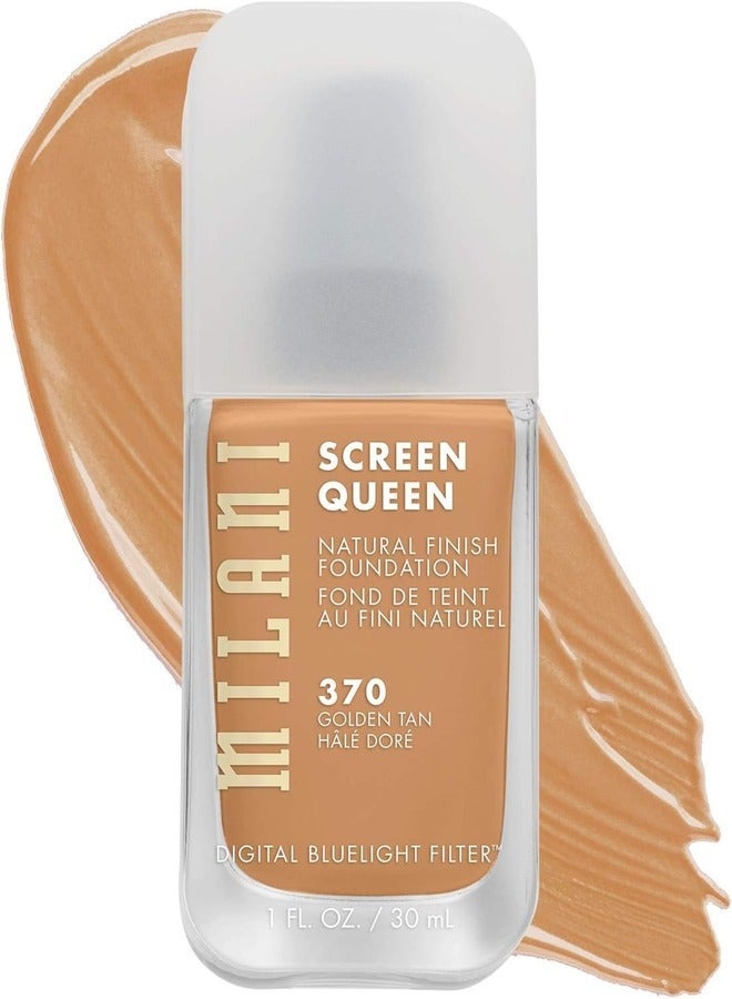 MILANI Milani Screen Queen Foundation - 370 Golden Tan 30ml - Image 1