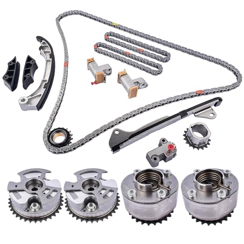 Flynsu Timing Chain Kit Camshaft Sprocket Replacement for 2006-2017 Toyota Highlander Avalon Camry Sienna ES350 RX350 3.5L 13050-31140 13050-31141 13050-0P020 - Image 4