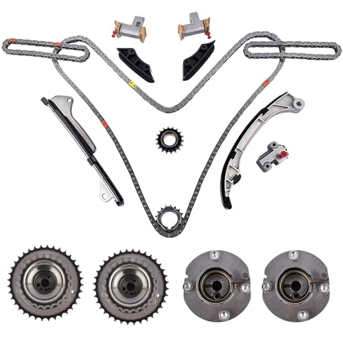 Flynsu Timing Chain Kit Camshaft Sprocket Replacement for 2006-2017 Toyota Highlander Avalon Camry Sienna ES350 RX350 3.5L 13050-31140 13050-31141 13050-0P020 - Image 3