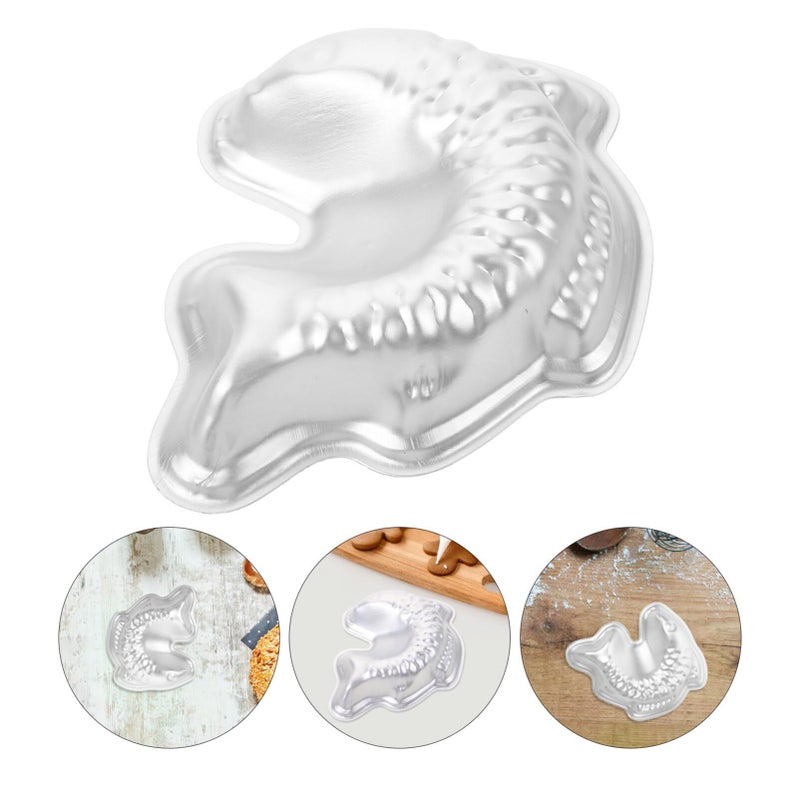 Luxshiny Metal Fish Baking Mold Cake Decorating Tool For Home Baking Restaurants Bakeries Compact Easy Storage Creative Desserts - Image 5