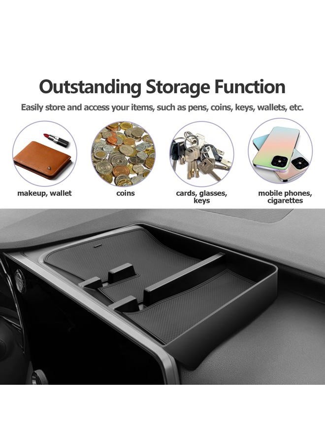 LUWU for 2024 2023 Lexus RX350 RX350H RX450H RX500H Dashboard Console Organizer 2024 Lexus RX350 Armrest Organizer Storage Box 2024 Lexus RX350 Console Organizer Tray 2023 2024 Lexus RX Accessories - Image 4