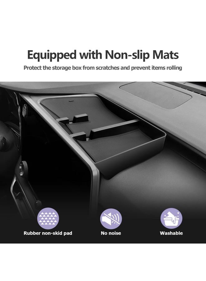 LUWU for 2024 2023 Lexus RX350 RX350H RX450H RX500H Dashboard Console Organizer 2024 Lexus RX350 Armrest Organizer Storage Box 2024 Lexus RX350 Console Organizer Tray 2023 2024 Lexus RX Accessories - Image 5