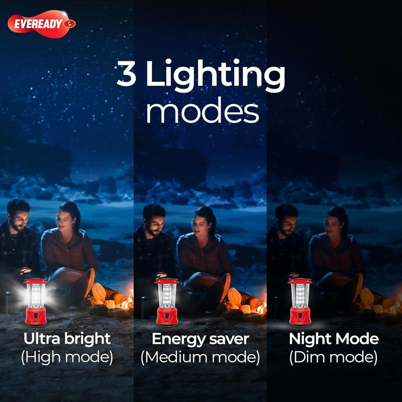Eveready HL58, Rechargeable 4.8W Emergency Lantern, Overcharge & Deep Discharge Protection, Easy Plug & Play Charging, 360° Lighting - Image 5